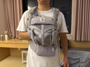 ERGObaby二狗背帶嬰兒抱娃神器四季透氣外出旅行遛娃神器breeze解放雙手 【經(jīng)典款】Omni360-灰色 曬單實拍圖