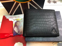 保羅美思得錢(qián)包男真皮高端男士新短款羊皮卡包錢(qián)夾輕奢侈品生日禮物送友爸爸 黑色 高檔輕奢商務(wù)百搭休閑時(shí)尚【紅色禮盒】 曬單實(shí)拍圖