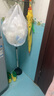 牧萌兒童雨傘女孩男童幼兒園小學(xué)生寶寶專用輕便小傘 黃色萌趣恐龍 曬單實(shí)拍圖