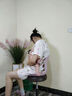 歐孕喂奶座椅孕婦產(chǎn)后護腰座椅床上喂奶哺乳靠背人體工學(xué)坐墊 升級款公主粉【加大加寬更護腰】 曬單實(shí)拍圖