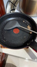特福（Tefal）可拆卸煎鍋26cm可變烤盤餐具電磁爐烤箱燃?xì)庠钔ㄓ?曬單實(shí)拍圖