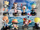 航海王（ONEPIECE）正版海賊王生日禮物魚人島盲盒周邊公仔路飛索隆手辦潮玩擺件手辦 【正版】海賊王王全套9只含收納盒 曬單實拍圖