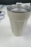 SZTAA保溫杯水杯高顏值學(xué)生咖啡杯便攜316不銹鋼長效保溫隨行杯可樂杯 月牙白480ml【316內(nèi)膽+杯刷】 曬單實(shí)拍圖