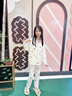 女童云朵棉睡衣兒童春秋季薄款長(cháng)袖母女家居服初中生親子空調套裝 NL-3747（云朵棉套裝） 海底世界 100  【8碼】高93-103cm 曬單實(shí)拍圖