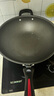 炊大皇 炒鍋不粘鍋 少油煙平底多用煎炒鍋36cm 電磁爐通用健康CKN4636BF 曬單實(shí)拍圖