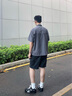 環(huán)球板鞋男夏季透氣2025新款輕便內(nèi)增高德訓(xùn)鞋男鞋賽車鞋 黑色 45 曬單實拍圖