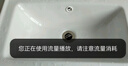 久勒（JIOOLER）掛墻式洗手盆小戶(hù)型衛生間洗臉盆陽(yáng)臺洗手盆不銹鋼支架洗手盆陶瓷 4336雙層支架盆+下水 曬單實(shí)拍圖