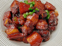 京東跑山豬去皮五花肉塊凈重4斤 烤肉炒菜食材 新鮮速凍 紅燒肉原料 曬單實(shí)拍圖