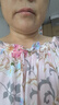 杭城印象新品100%桑蠶絲睡裙女士夏季真絲睡衣女短袖大碼薄款絲綢家居服女 富貴牡丹 均碼 （90-168斤） 曬單實(shí)拍圖