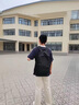 回力高顏值雙肩包男潮休閑大容量旅行電腦背包高中初中大學(xué)生輕便書包 黑色【帶沖天鴨掛件】 曬單實(shí)拍圖