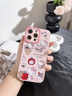 素洛適用蘋(píng)果16promax手機殼新款hellokitty貓咪粉色iPhone15pro春天可愛(ài)時(shí)尚14少女心13硅膠潮 【甜心kttiy貓-粉】硅膠軟殼鏡頭保護 iPhone14 Pro Max 曬單實(shí)拍圖