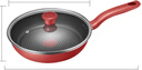 特福（Tefal）平底鍋家用牛排不粘煎鍋少油煙有鈦煎餅鍋電磁爐燃?xì)庠钔ㄓ?6cm 曬單實(shí)拍圖