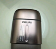 飛利浦（PHILIPS）電動(dòng)剃須刀鵝卵石便攜式刮胡刀 0.0微米凈剃黃金比例 冰川銀 教師節禮物生日禮物 送男友 國家補貼 曬單實(shí)拍圖