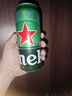 喜力啤酒500ml*21聽大罐聽裝 Heineken（經(jīng)典18聽+星銀3聽）中秋送酒 曬單實(shí)拍圖