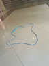 迪卡儂（DECATHLON）兒童竹節(jié)跳繩小學(xué)生專用兒童初學(xué)運(yùn)動專業(yè)花樣中考跳繩KIDX 天藍(lán)色約240厘米，1.60m以下適用 曬單實(shí)拍圖
