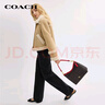 蔻馳（COACH）【品牌直供】女士LAUREL中號(hào)手提單肩斜挎包流浪包 人造革 曬單實(shí)拍圖