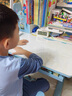 悅光小學(xué)生課桌墊水晶板學(xué)習專(zhuān)用桌防水防筆畫(huà)寫(xiě)字臺書(shū)桌透明pvc墊 護眼防藍光款【磨砂0.8mm】 40cm*60cm（名校優(yōu)選） 曬單實(shí)拍圖