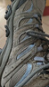 邁樂(lè )（Merrell）【上新】戶(hù)外徒步鞋男女款MOAB3MID WP中幫防水透氣防滑登山鞋 上新J500162灰黑蘭（女款） 37 曬單實(shí)拍圖