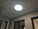 TCL吸頂燈led臥室燈具全屋燈飾陽(yáng)臺(tái)餐廳現(xiàn)代簡(jiǎn)約三防燈24W白光包安裝 曬單實(shí)拍圖
