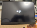 愛(ài)國者aigo16英寸便攜式顯示器 擴展屏筆記本電腦副屏 電競辦公炒股電腦擴展屏一線(xiàn)通1200P 曬單實(shí)拍圖