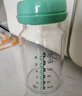 小雅象玻璃儲奶瓶新生嬰兒奶瓶母乳保鮮存奶瓶 寬口徑180ml（2個(gè)裝） 曬單實(shí)拍圖
