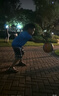 李寧（LI-NING）籃球兒童5號比賽室內(nèi)外耐磨水泥地幼兒小學(xué)生青少年戶外橡膠五號 曬單實拍圖