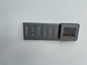 施耐德電氣 三開雙控開關(guān) 86型家用暗裝墻壁三開開關(guān)面板16A 珍鉑 煙云灰色 曬單實(shí)拍圖