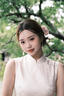 QBILY 耳環(huán)女 水滴長(cháng)款耳墜高級感旗袍配飾新中式簡(jiǎn)約國風(fēng)耳飾女 水滴耳環(huán)白色 曬單實(shí)拍圖