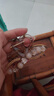水鉆蝴蝶結(jié)抓夾飽滿后腦勺高級感大號盤發(fā)鯊魚夾子花朵發(fā)夾頭飾女 醉月2件 曬單實拍圖