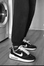 耐克（NIKE）官方AIR MAX DAWN男子運動(dòng)鞋秋季復古老爹鞋氣墊鞋DJ3624 001黑/白/金屬銀/荷蘭橙 41 曬單實(shí)拍圖