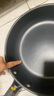 三禾0涂層微納不粘煎鍋26cm無(wú)蓋平底鍋燃氣灶電磁爐LJ26S12（黑色） 曬單實(shí)拍圖