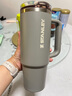 STANLEY巨無霸杯PRO吸管杯大容量辦公不銹鋼杯子887ML-凝灰?guī)r七夕送禮 曬單實(shí)拍圖