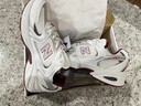 紐巴侖530官方正品春夏休閑情侶百搭網(wǎng)面透氣運動(dòng)鞋男鞋厚底老爹鞋女鞋 530白銀 男女同款 43 曬單實(shí)拍圖