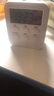 新款夜光電子小鬧鐘學(xué)生專用做作業(yè)自律時(shí)間管理器時(shí)鐘鬧鐘廚房定時(shí)提醒 【電子計(jì)時(shí)器】白色 曬單實(shí)拍圖