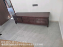 迪筑實木電視柜落地2025新款客廳主臥室床尾柜小戶型高款收納儲物柜子 312#2.18米長【218x46x63cm】 曬單實拍圖