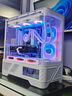 瓦爾基里（VALKYRIE）VK03-M WHITE 白色 M-ATX 游戲電腦臺式機箱 支持360水冷 6.2吋觸摸屏 曲面玻璃270°海景房 曬單實(shí)拍圖