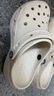 卡駱馳（crocs）經(jīng)典云朵Clog女沙灘洞洞鞋涼拖鞋206750 206750-001  35  曬單實(shí)拍圖