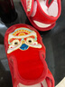 G.DUCKKIDS小黃鴨虎頭鞋嬰兒1周歲鞋子老虎鞋男寶寶布鞋學(xué)步抓周女寶寶鞋 深紅 涼鞋[國風(fēng)刺繡 喜慶紅] 內長(cháng)14cm 標15碼 曬單實(shí)拍圖