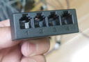 萬級（OFNPFTTH）電話分線器一分四 RJ11語音電話直通頭/分支器/延長器 1分4電話線轉(zhuǎn)接頭 1個裝1-11731 曬單實拍圖