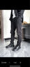 斯凱奇（Skechers）男士皮鞋秋季商務(wù)男鞋高檔休閑鞋軟底通勤板鞋210835 曬單實(shí)拍圖