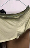 蕉內(nèi)（Bananain）301P莫代爾內(nèi)褲男士棉襠7A抗菌冰絲涼感透氣運(yùn)動(dòng)四角短褲夏季3件 海草綠+果青+軍綠 3條 XL 曬單實(shí)拍圖