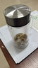 天喜（TIANXI）玻璃杯加厚泡茶杯水杯大容量送禮茶水分離杯節(jié)日禮物本色380ml 曬單實(shí)拍圖