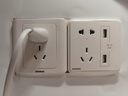 公牛（BULL）過熱保護漏電保護16A大功率電纜卷盤插座/插排GN-806DN 4位50米線粗2.5平方毫米工程專用 曬單實拍圖
