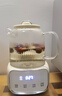 蘇泊爾（SUPOR）全玻璃養生壺 煮茶壺1L迷你養生杯煮茶器花茶壺 恒溫壺 母嬰級 保溫燒水壺316L帶濾網(wǎng)SW-10Y03Q 曬單實(shí)拍圖