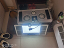歐普（OPPLE）浴霸燈暖照明排氣一體集成300*600衛(wèi)生間暖風(fēng)換氣五合一照明浴室 全鋁三核-升級款白色琴鍵開關(guān) 曬單實拍圖