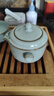 雅瓷汝窯旅行茶具套裝陶瓷快客杯一壺兩杯便攜式帶布包茶臺吉祥如意 汝窯吉祥套裝 一壺2杯 曬單實(shí)拍圖