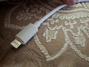 倍思蘋果數(shù)據(jù)線PD30/20W快充線Type-c to lightning充電線適用iPhone14/13Pro Max/12/11手機車載1.5米 曬單實拍圖