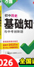 2026萬(wàn)唯中考初中歷史基礎知識點(diǎn)大全七八九年級總復習資料 曬單實(shí)拍圖