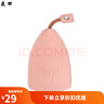 皮田鑰匙包女新款男女通用抽拉式汽車(chē)鑰匙收納包伸縮式抽繩鑰匙保護(hù)套 一鹿平安粉色 曬單實(shí)拍圖