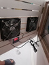 珠葛亮電子弱電箱家用智能溫控風(fēng)扇5v模塊多媒體箱配件散熱器靜音內USB插座 一拖二12cm風(fēng)扇散熱+溫控表 曬單實(shí)拍圖